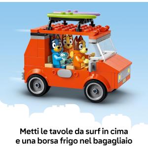 LEGO BLUEY -  Vacanza sulla spiaggia della famiglia di Bluey 11202 