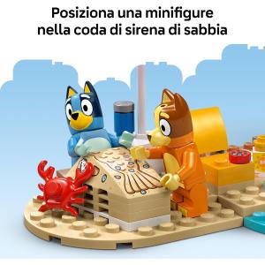 LEGO BLUEY -  Vacanza sulla spiaggia della famiglia di Bluey 11202 