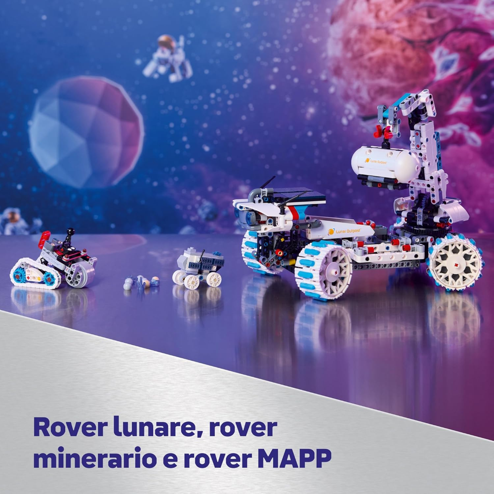 LEGO TECHNIC - Veicolo spaziale rover lunare Lunar Outpost 42211