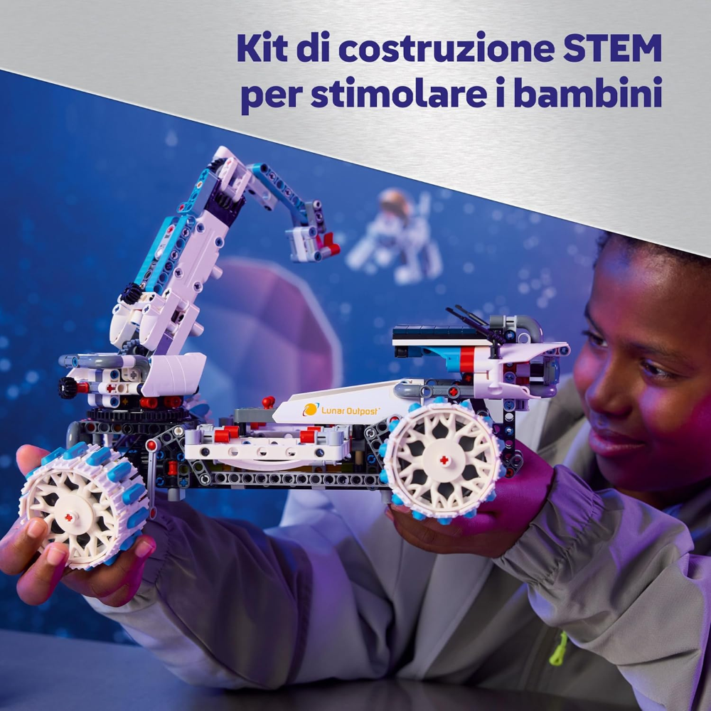 LEGO TECHNIC - Veicolo spaziale rover lunare Lunar Outpost 42211
