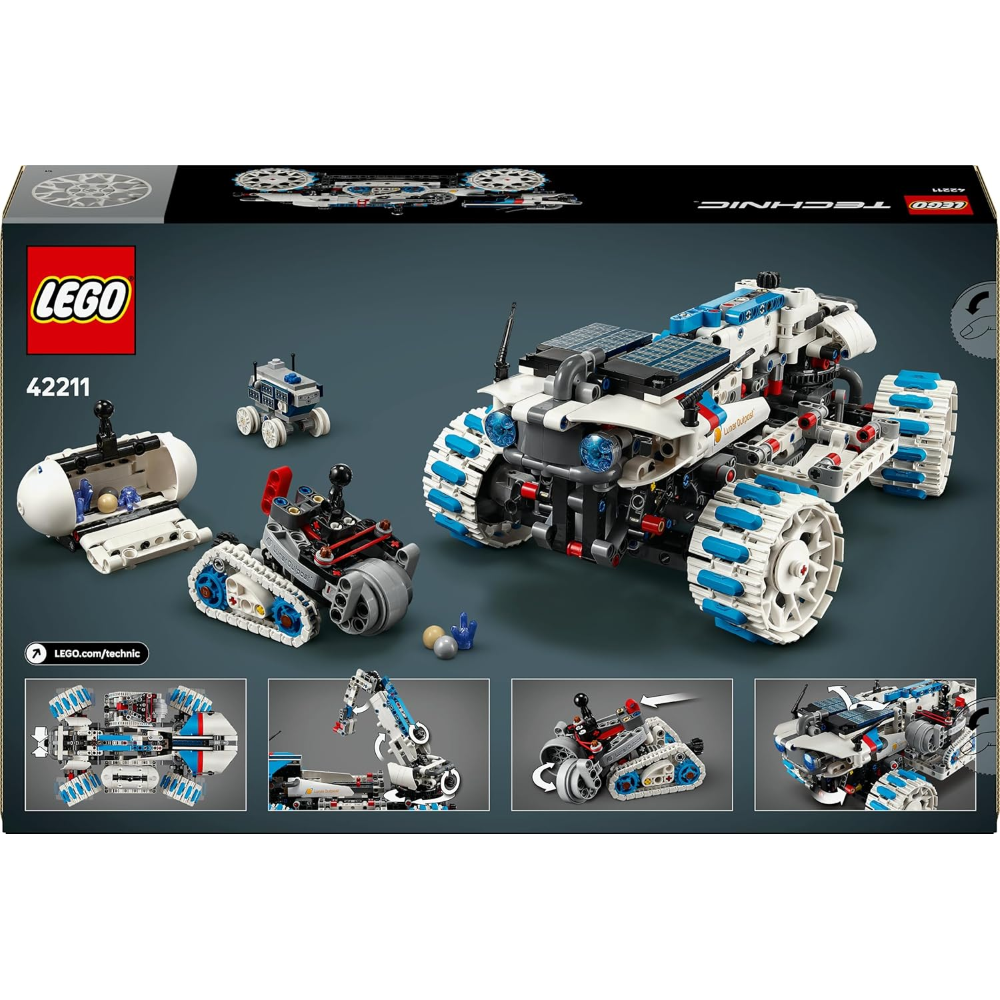 LEGO TECHNIC - Veicolo spaziale rover lunare Lunar Outpost 42211