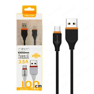 NEWTOP CU03 ORANGELINE CAVO 100CM USB/TYPE-C 3.5A