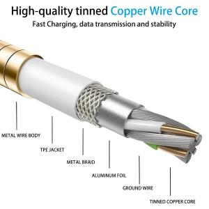 NEWTOP CU11 STEEL CAVO 100CM USB/TYPE-C