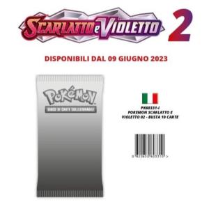Pokemon - Bustina Singola in Esp. 36 "Scarlatto e Violetto - 02 Evoluzioni a Paldea" 