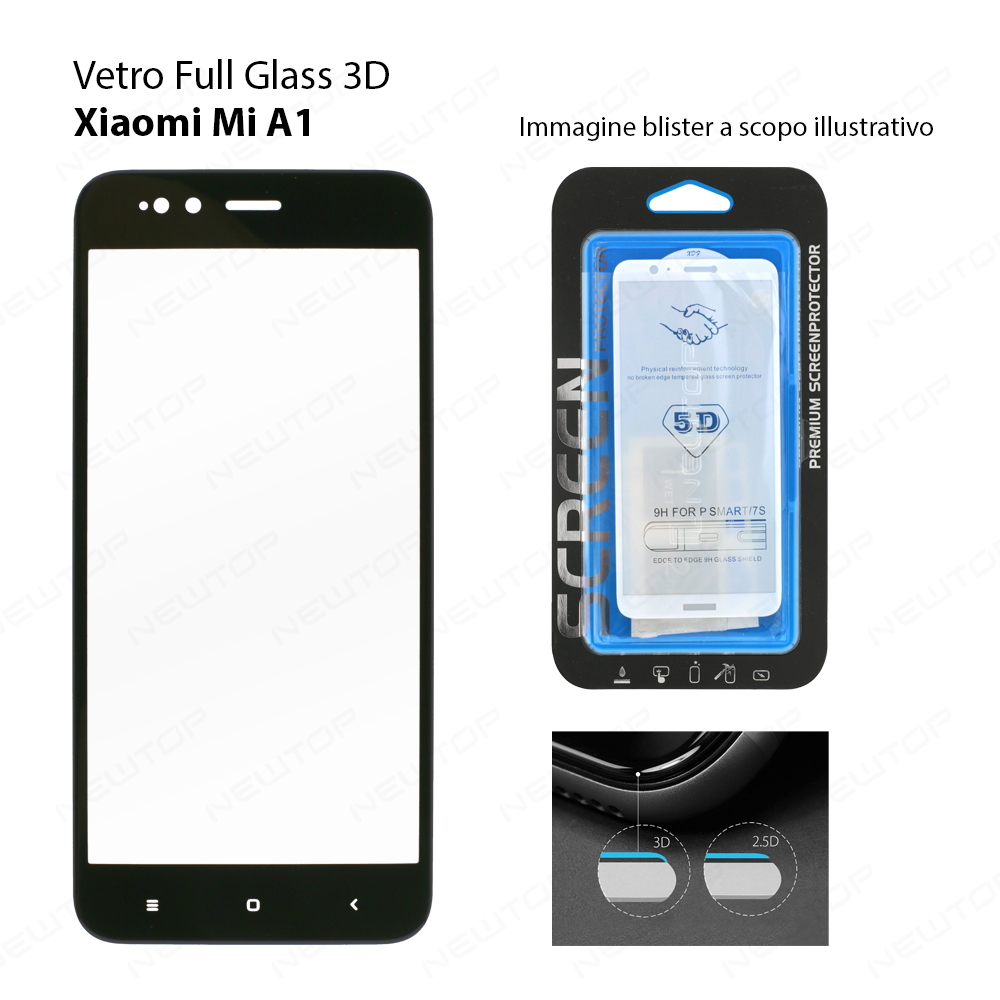 FULL GLASS 3D XIAOMI A1