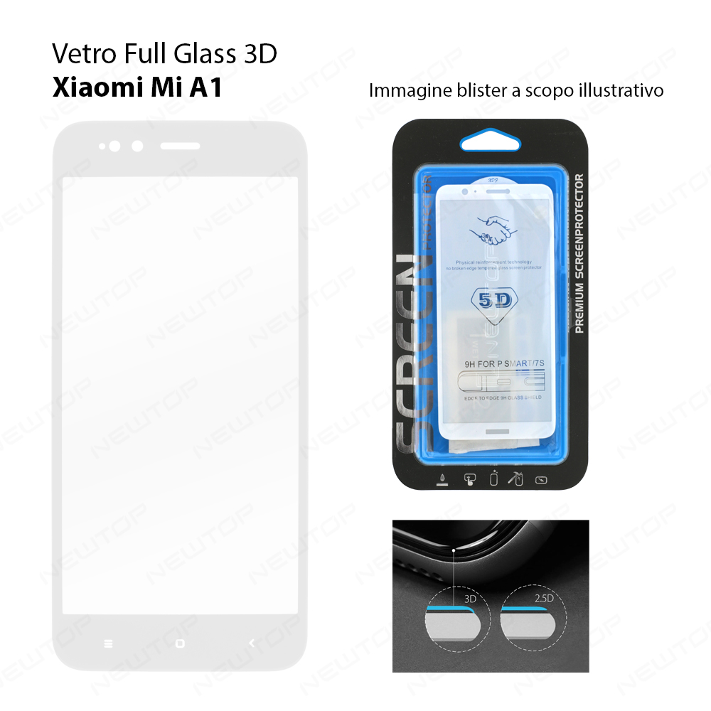 FULL GLASS 3D XIAOMI A1
