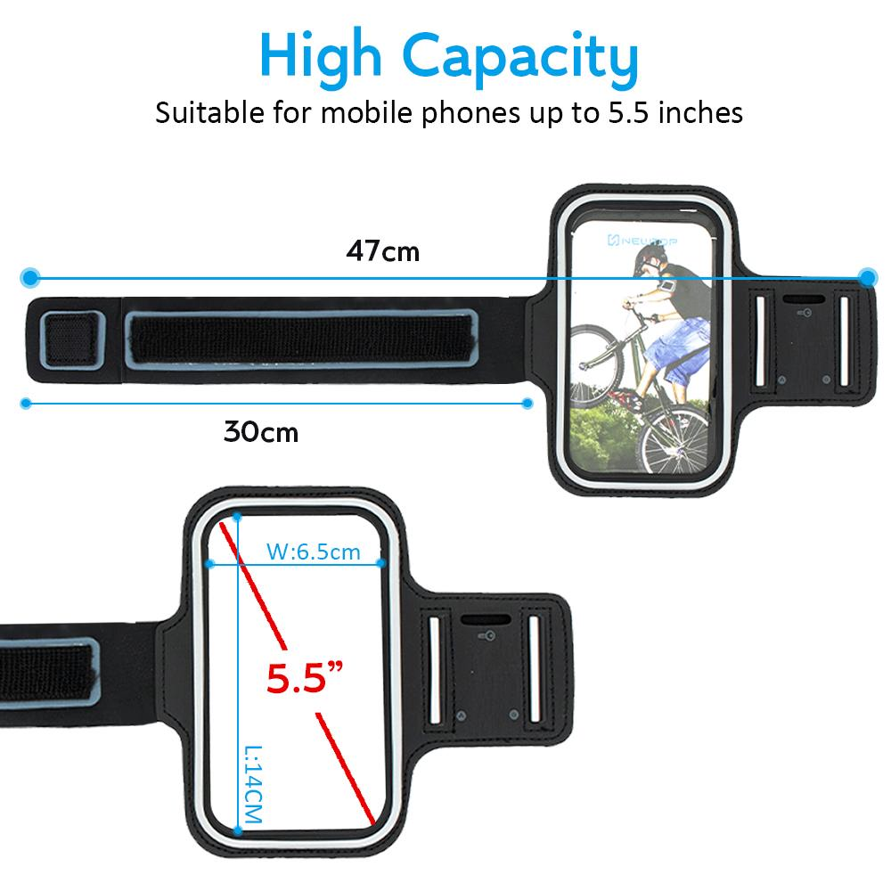 NEWTOP FTN03 FITNESS CASE UNIVERSALE COVER 3.5" - 5.0"