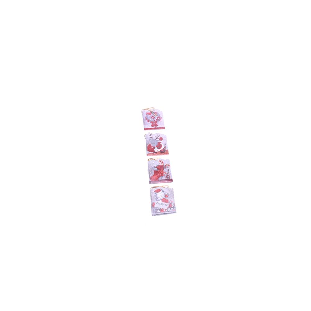 NATALUNA CHIUDIPACCO SET 12PZ BLISTR 5,7X7CM 4DEC.M12