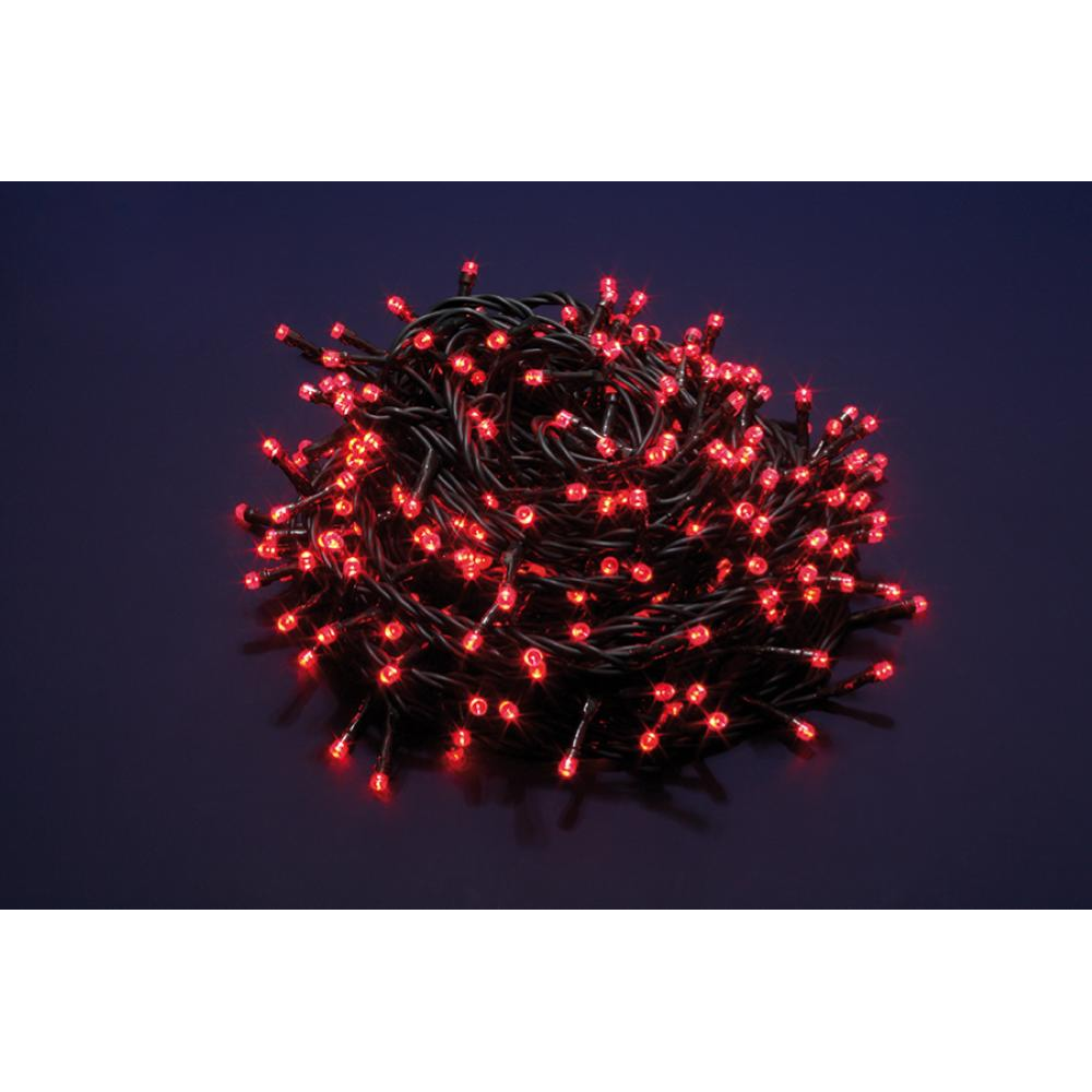 NATALUNA SERIE 100LED USO ESTER.8F.ROSSO
