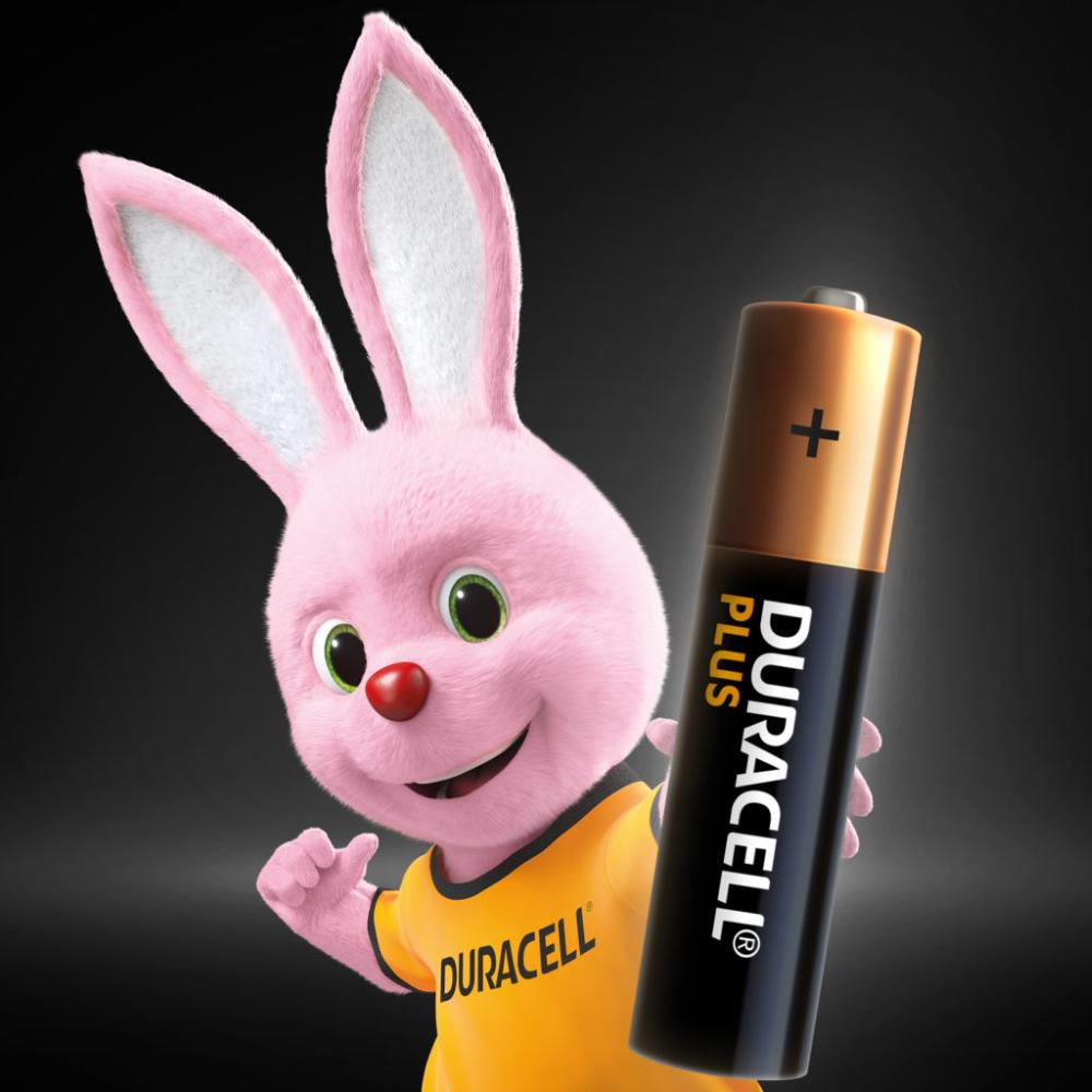 DURACELL PLUS POWER 100% AAA MINISTILO MN2400 BL8