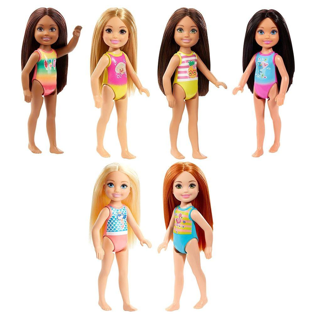 BARBIE Chelsea Va in spiaggia ass.to GLN73