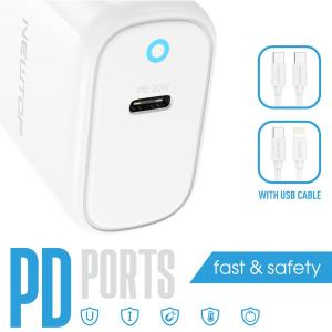 NEWTOP CM28 CARICATORE USB-C PD 20W