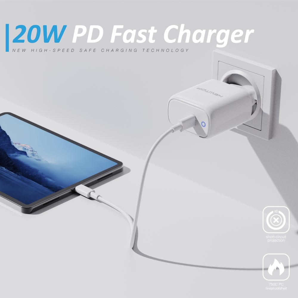 NEWTOP CM28 CARICATORE USB-C PD 20W
