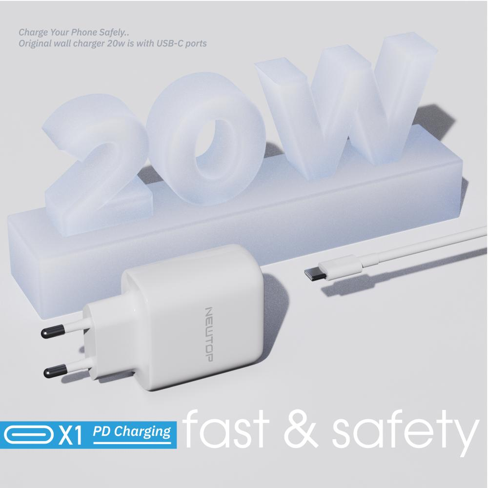 NEWTOP CM28 CARICATORE USB-C PD 20W