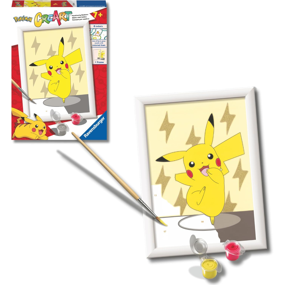 Ravensburger CreArt Serie E licenziati - Pokemon: Pikachu 20241