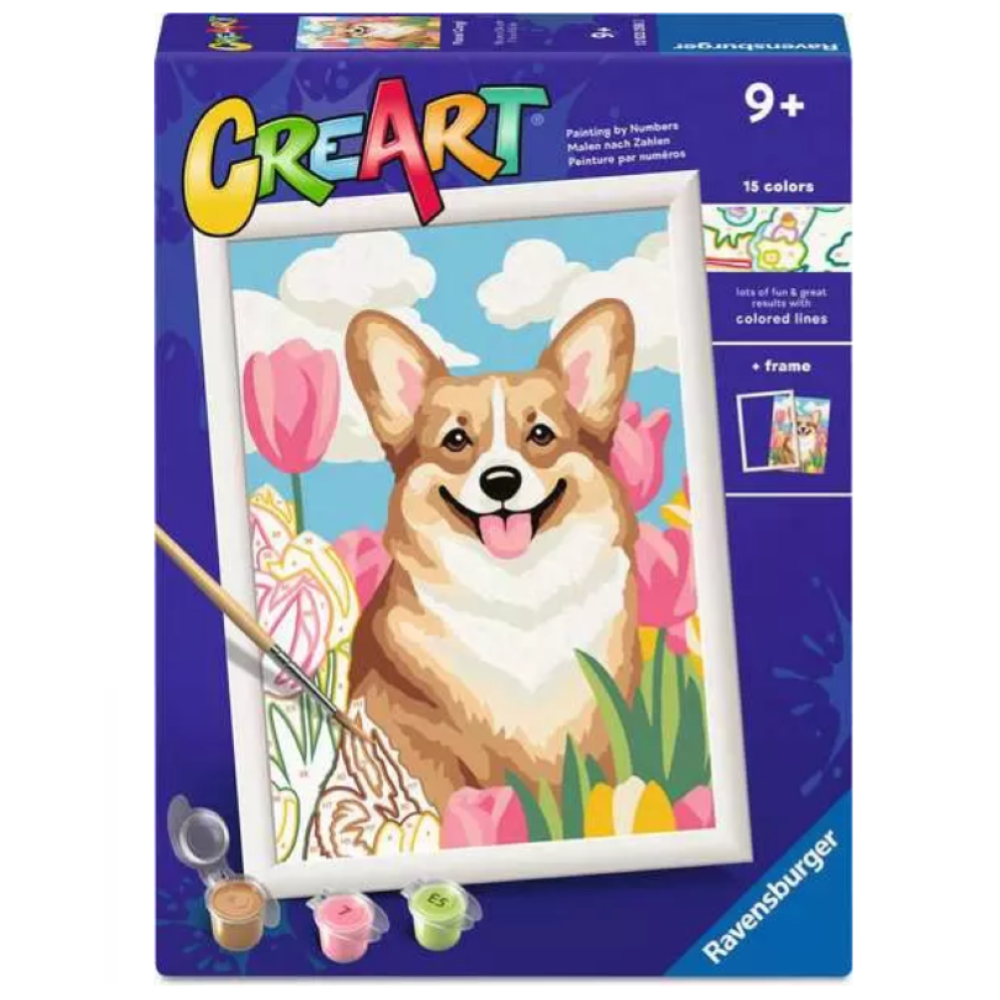Ravensburger CreArt Serie D Classic - Corgi 12023258