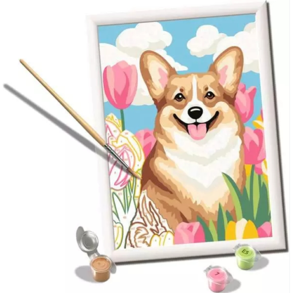 Ravensburger CreArt Serie D Classic - Corgi 12023258