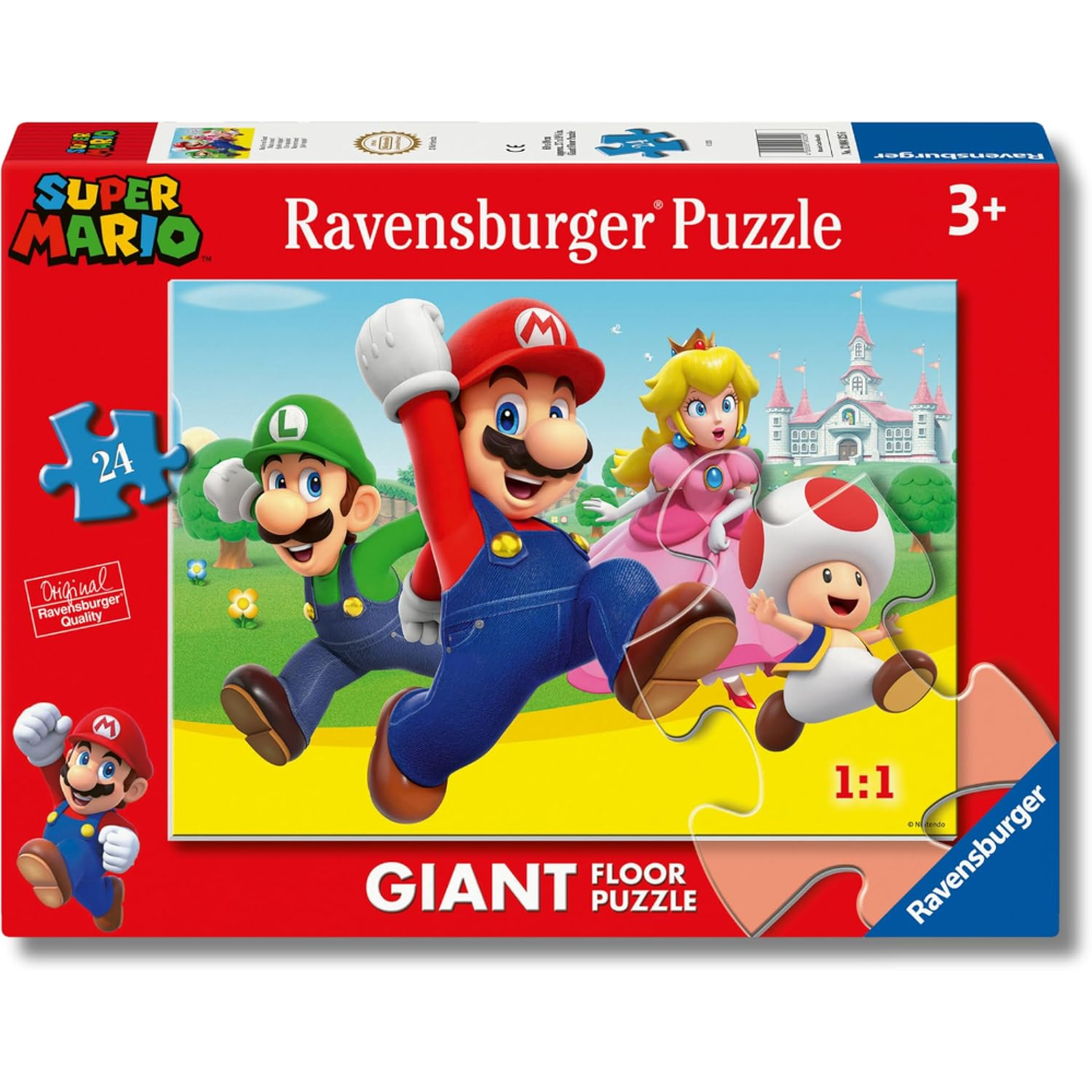 Ravensburger Puzzle 24 PC - Super Mario 12004325