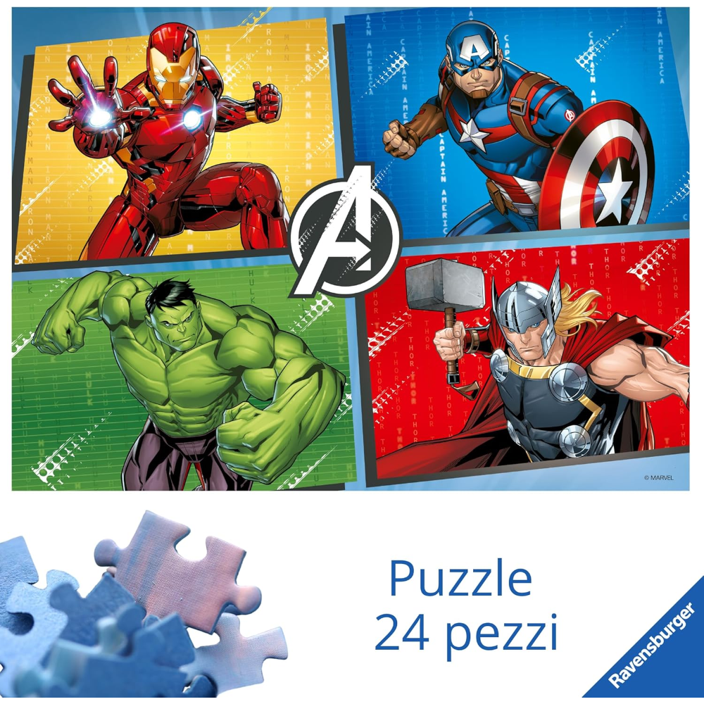 Ravensburger Puzzle 24 PC - Avengers 12004326