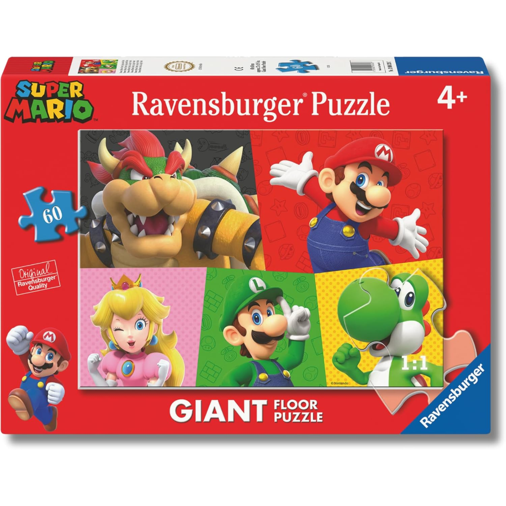 Ravensburger Puzzle 60 PC - Super Mario 12004328