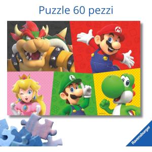 Ravensburger Puzzle 60 PC - Super Mario 12004328