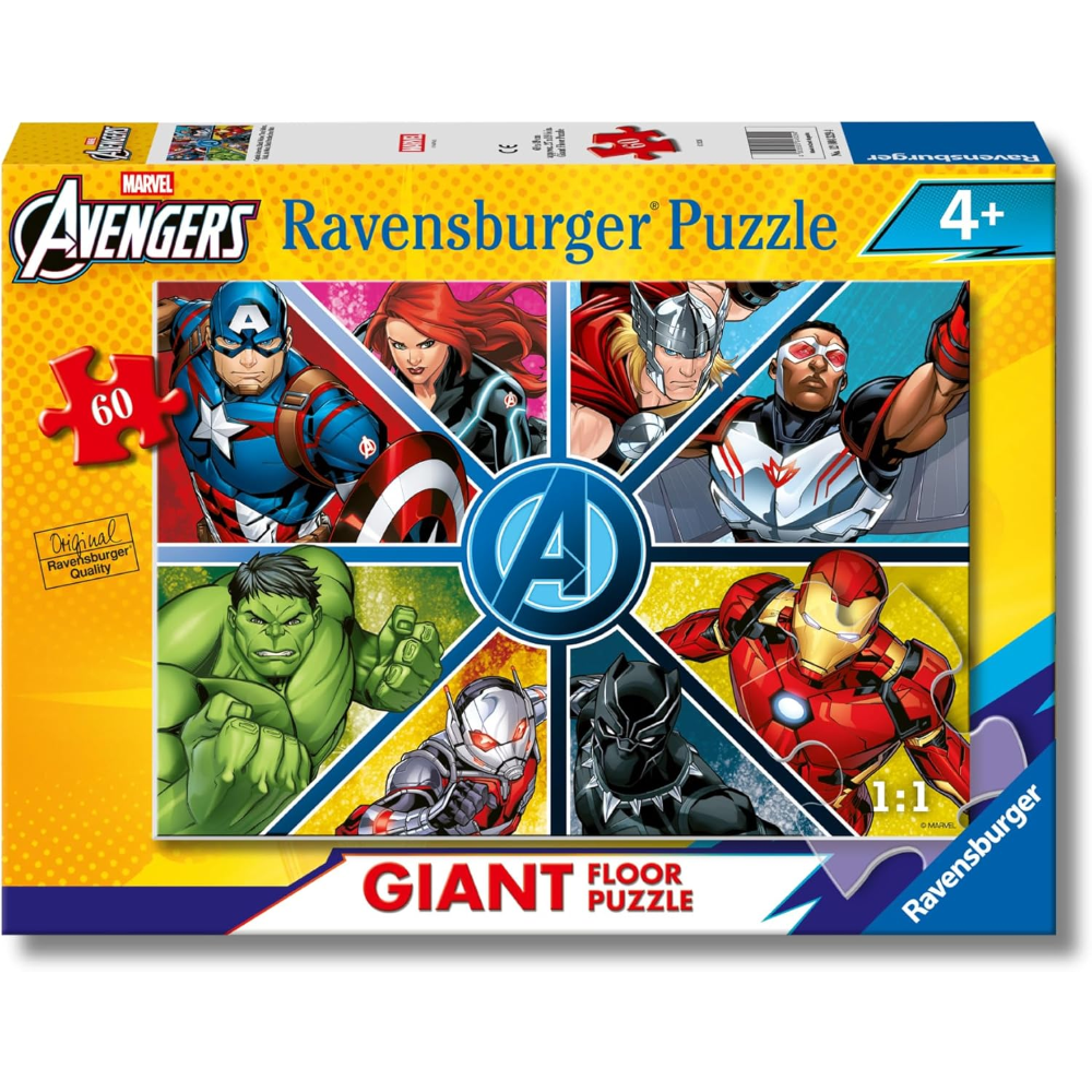 Ravensburger Puzzle 60 PC - Avengers 12004329