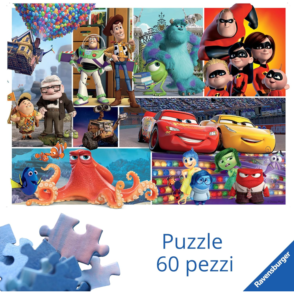 Ravensburger Puzzle 60 PC - Disney Pixar Friends 5547
