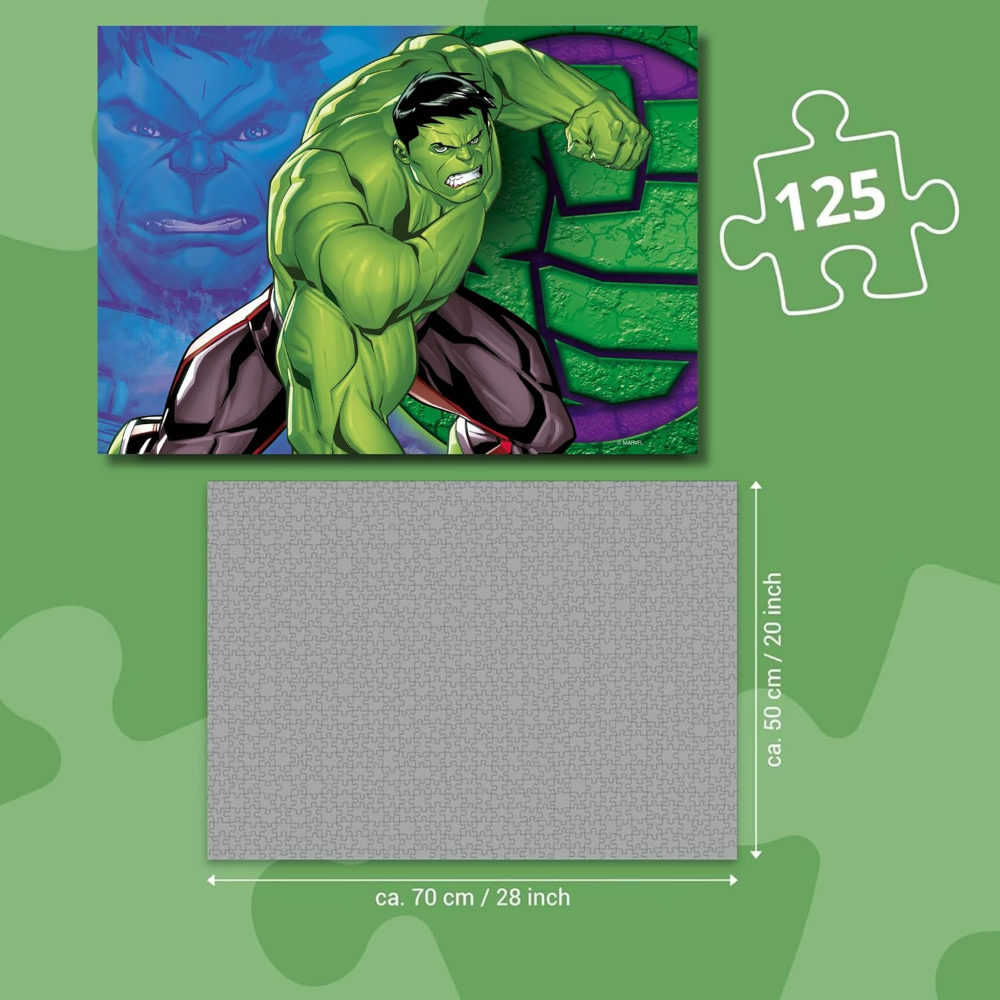 Ravensburger Puzzle 125 PC - Hulk 12004218