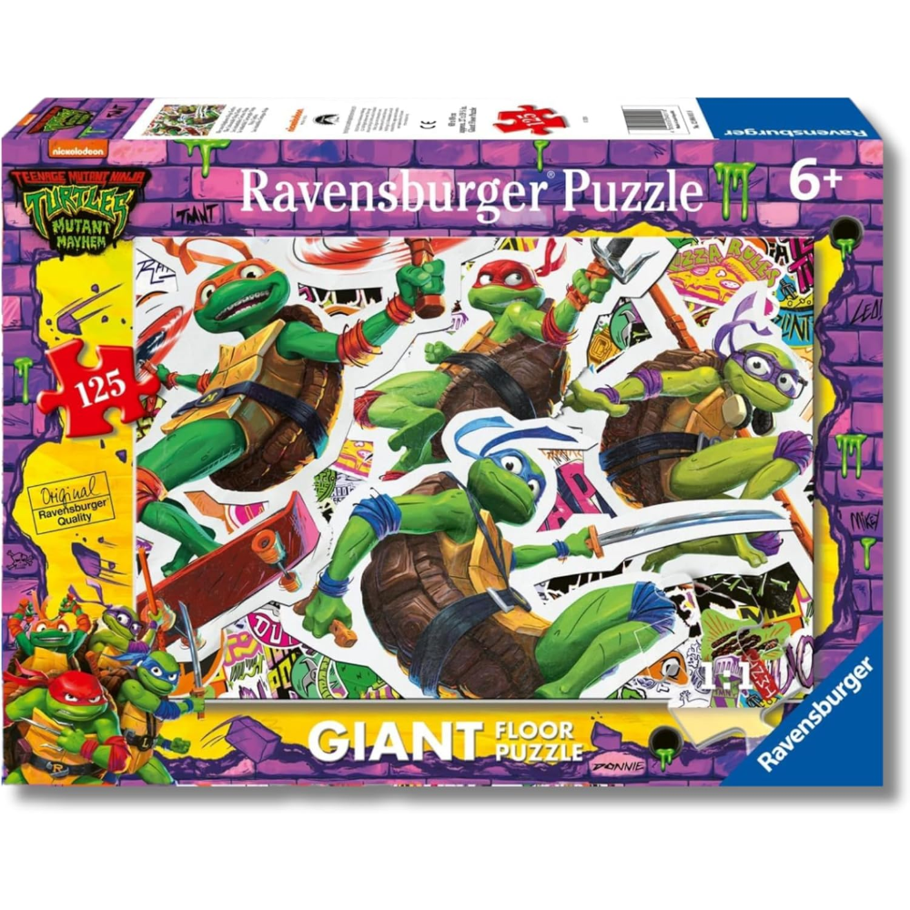 Ravensburger Puzzle 125 PC - Teenage Mutant Ninja Turtles 12004011