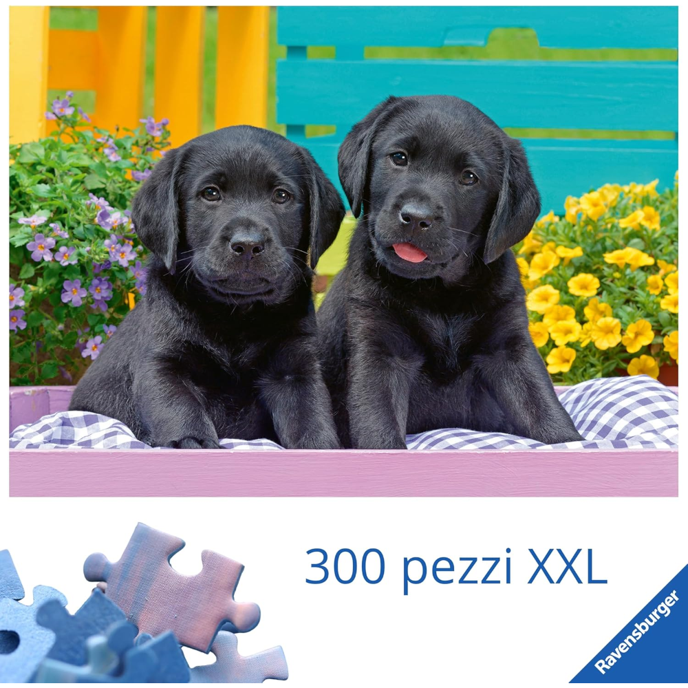 Ravensburger Puzzle 300 PC XXL - Vita da cucciolo 12950