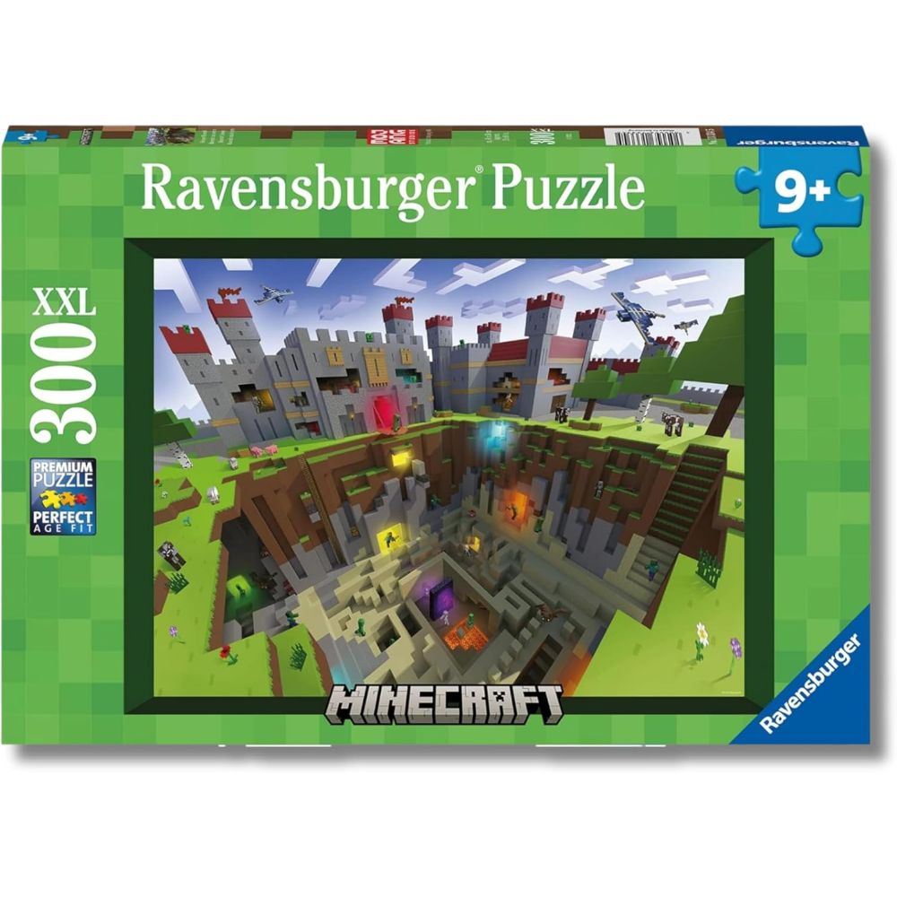 Ravensburger Puzzle 300 PC XXL - Minecraft 13334