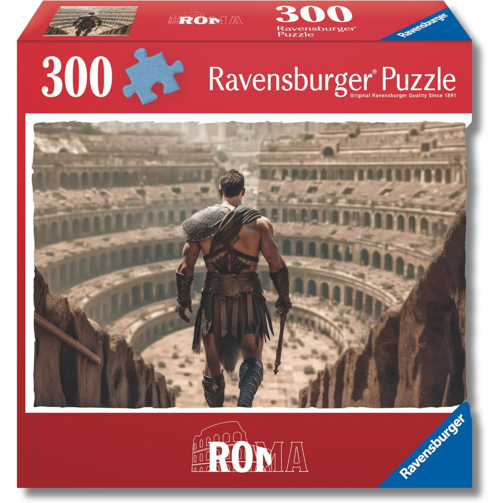 Ravensburger Puzzle 300 PC - L'entrata del gladiatore 12004037