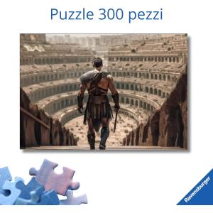 Ravensburger Puzzle 300 PC - L'entrata del gladiatore 12004037