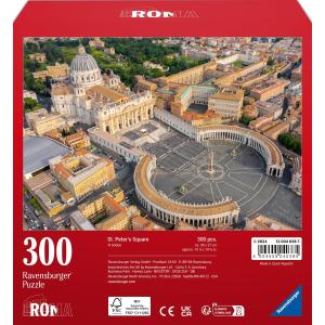 Ravensburger Puzzle 300 PC Italian Classics - Piazza San Pietro 12004038