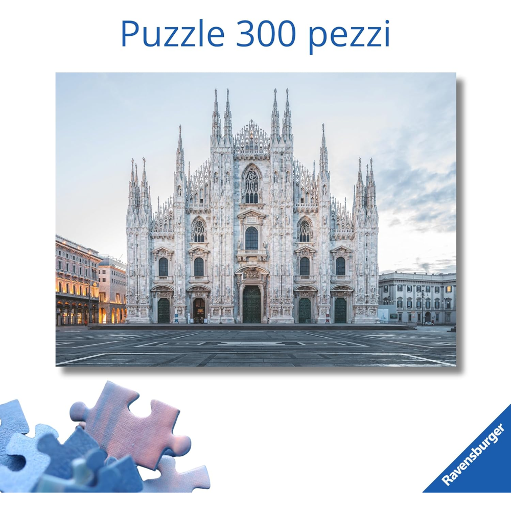 Ravensburger Puzzle 300 PC Italian Classics - Milano 16399