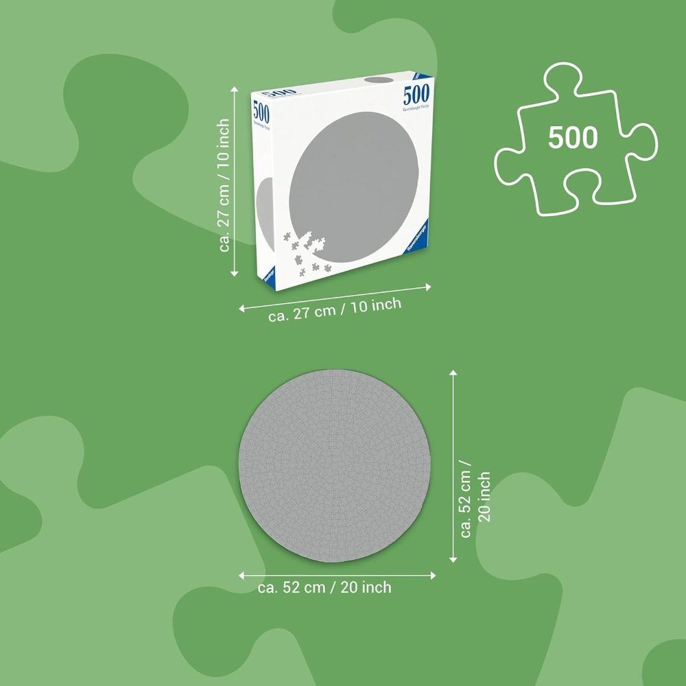 Ravensburger Puzzle 500 PC Round - Stranger Things 12001227