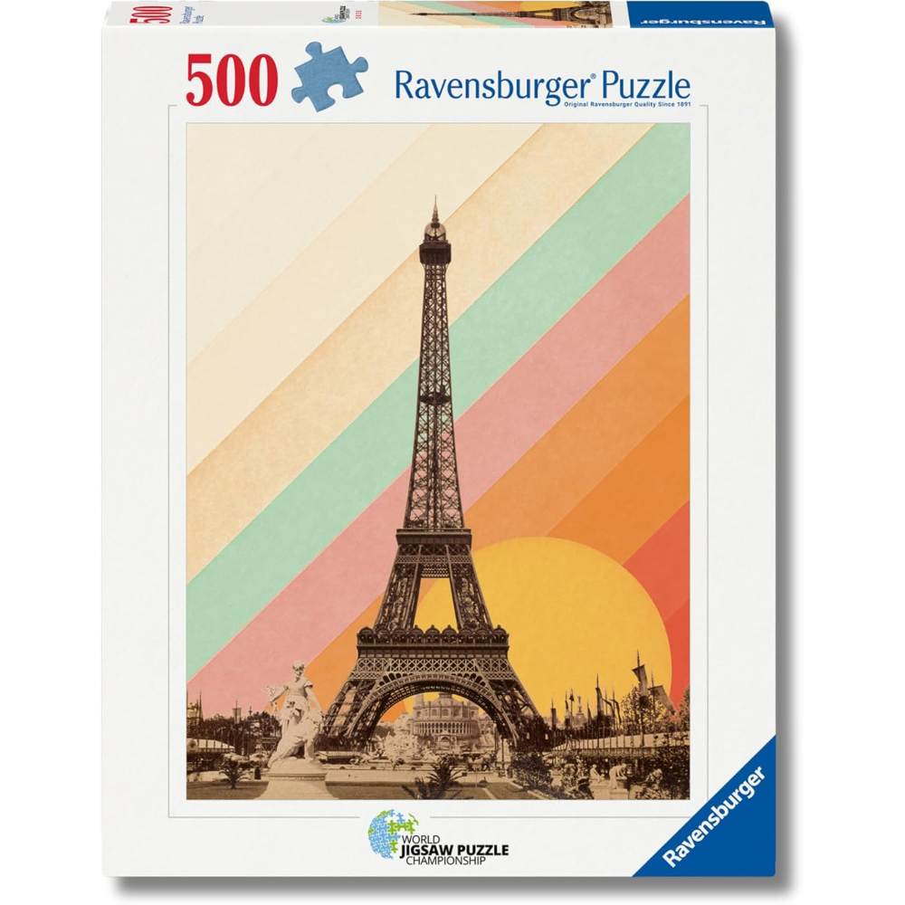 Ravensburger Puzzle 500 PC - Arcobaleno su Parigi 12001741