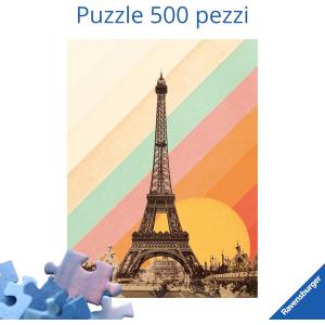 Ravensburger Puzzle 500 PC - Arcobaleno su Parigi 12001741