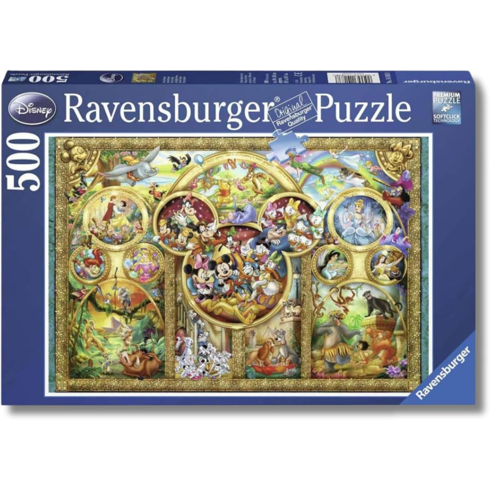 Ravensburger Puzzle 500 PC - Disney Family 12000094