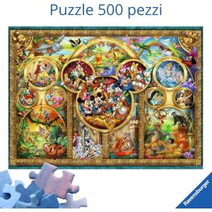 Ravensburger Puzzle 500 PC - Disney Family 12000094