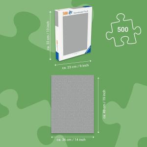 Ravensburger Puzzle 500 PC - Tigre sulla neve 12000148