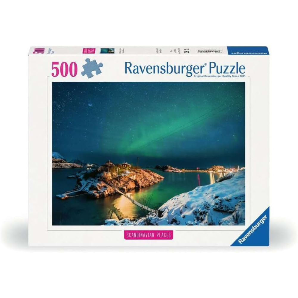Ravensburger Puzzle 500 PC - Aurora boreale a Troms, Norvegia 12000845