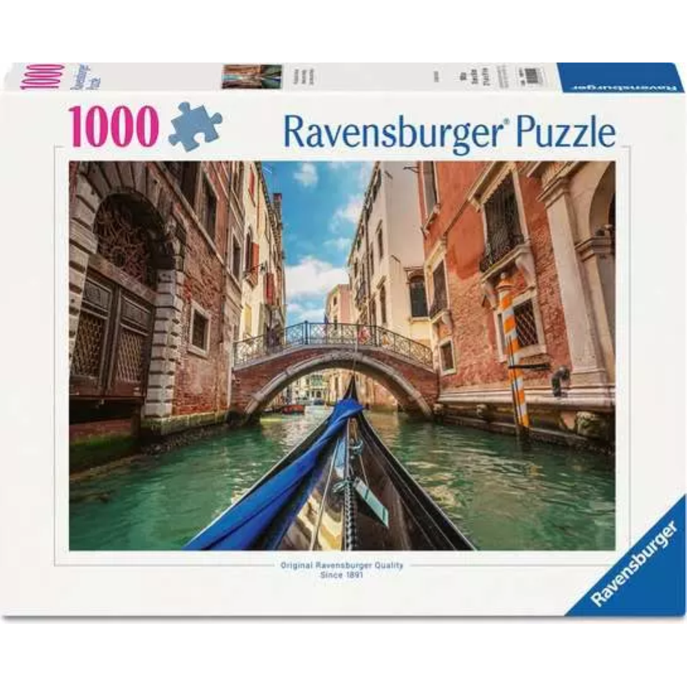 Ravensburger Puzzle 1000 PC - Canale di Venezia 12001911