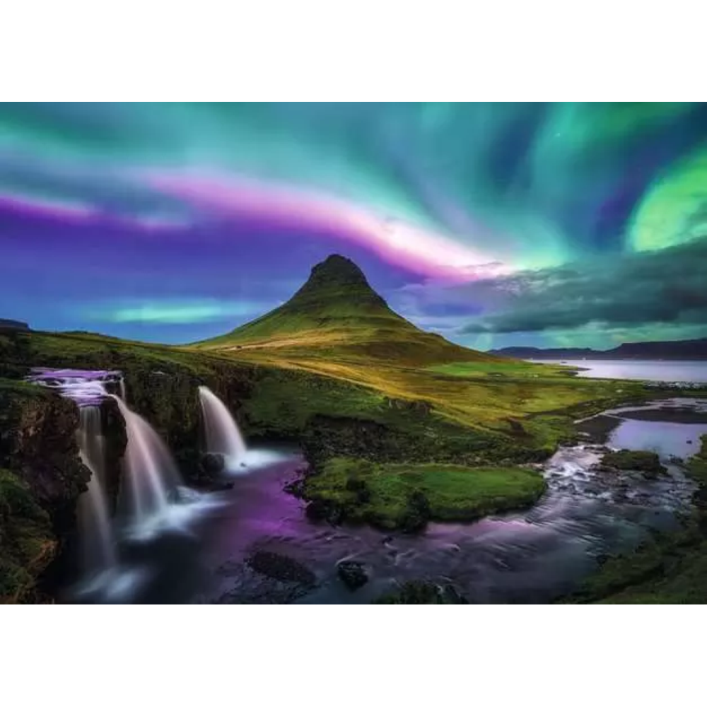 Ravensburger Puzzle 1000 PC - Aurora su Kirkjufell  12001744