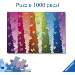 Ravensburger Puzzle 1000 PC illustrated - Colors on Colors - Karen Puzzles 12001027