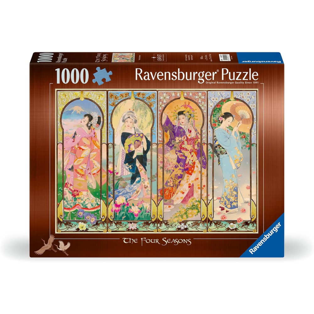 Ravensburger Puzzle 1000 PC illustrated - Le quattro stagioni 12000127