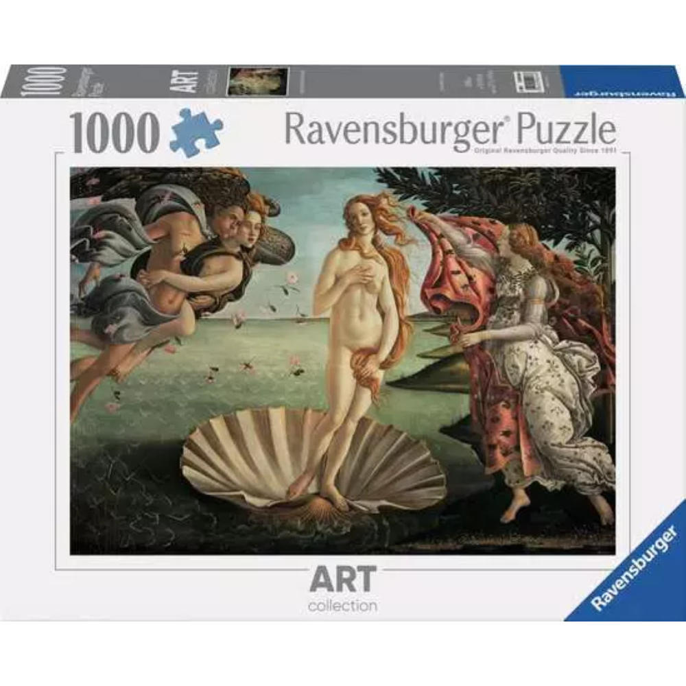Ravensburger Puzzle 1000 PC Art Collection - Botticelli: Nascita di Venere 12000068