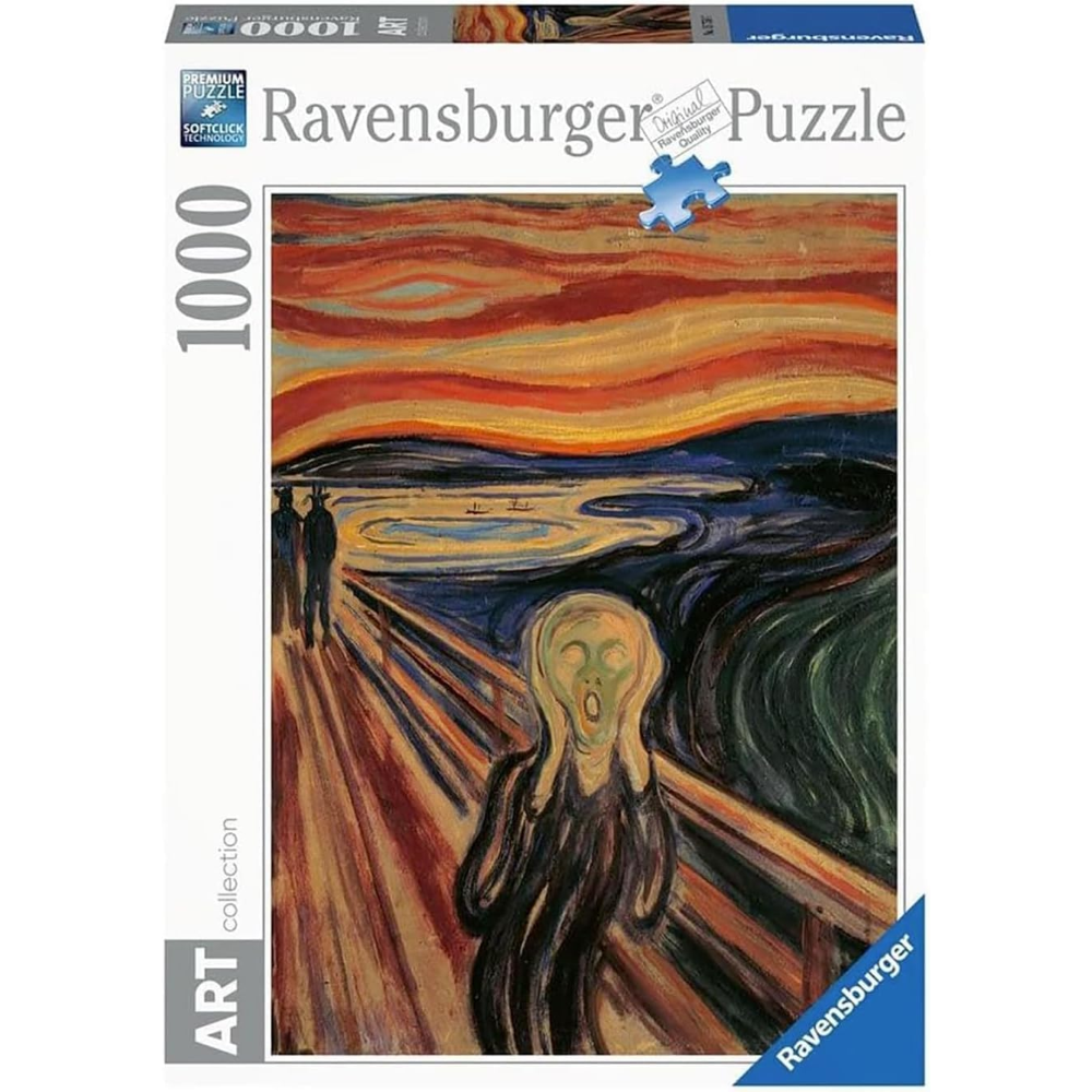 Ravensburger Puzzle 1000 PC Art Collection - Munch: L’urlo 12000067