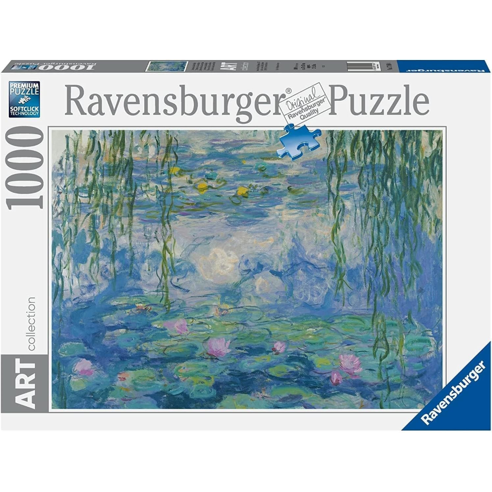 Ravensburger Puzzle 1000 PC Art Collection - Monet: Waterlilies 12000194