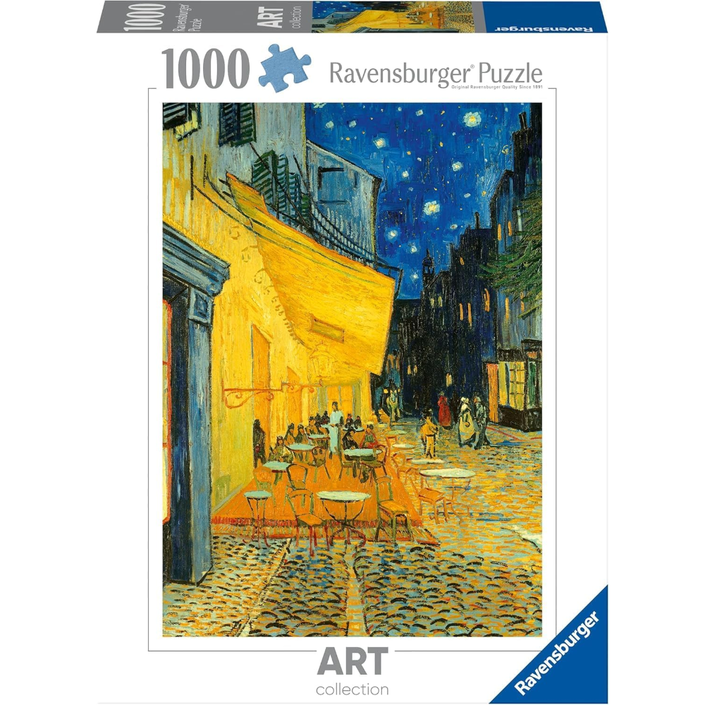 Ravensburger Puzzle 1000 PC Art Collection - Van Gogh: Caffè di notte 12000060